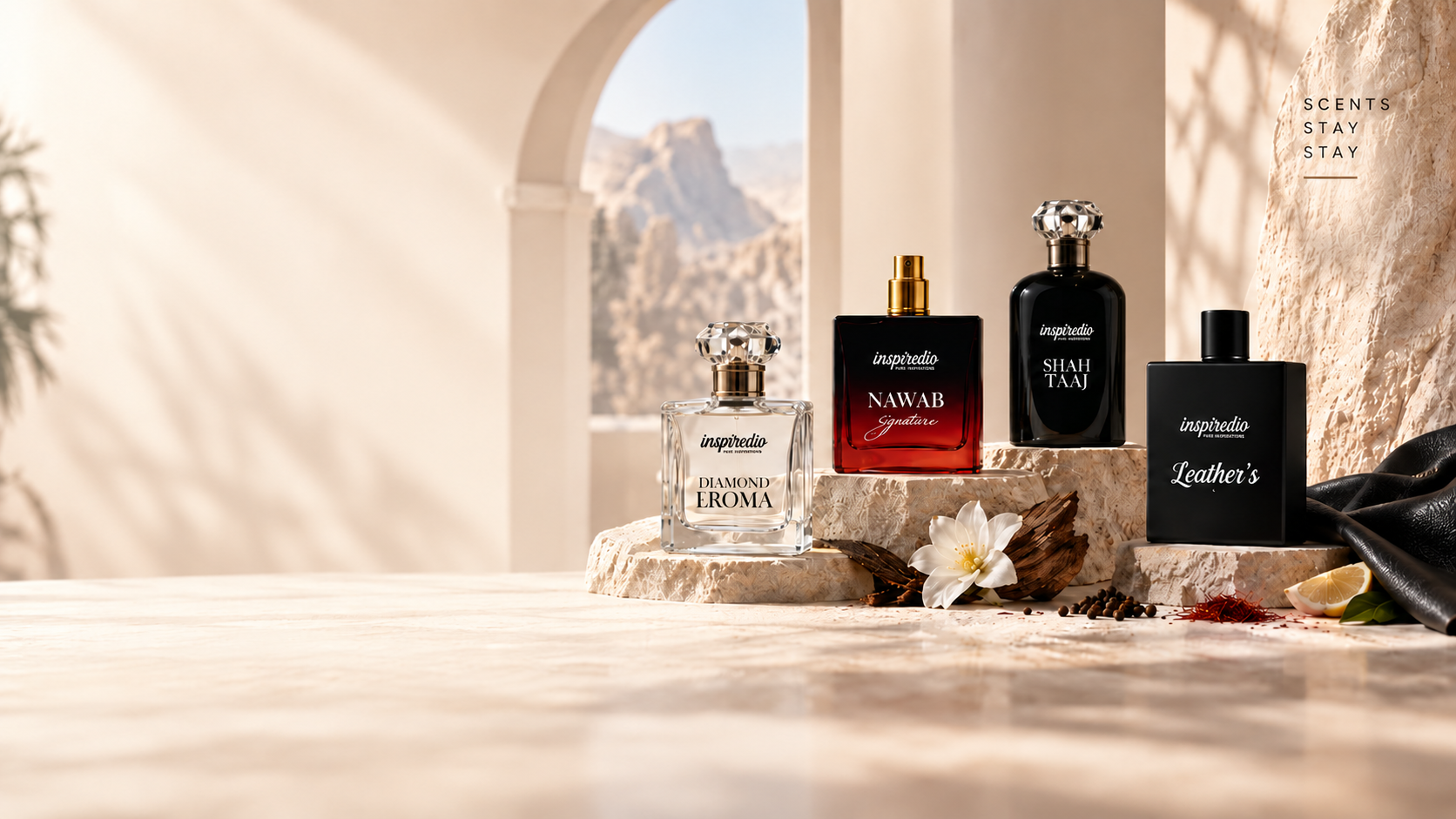 Inspiredio luxury fragrance hero banner 1