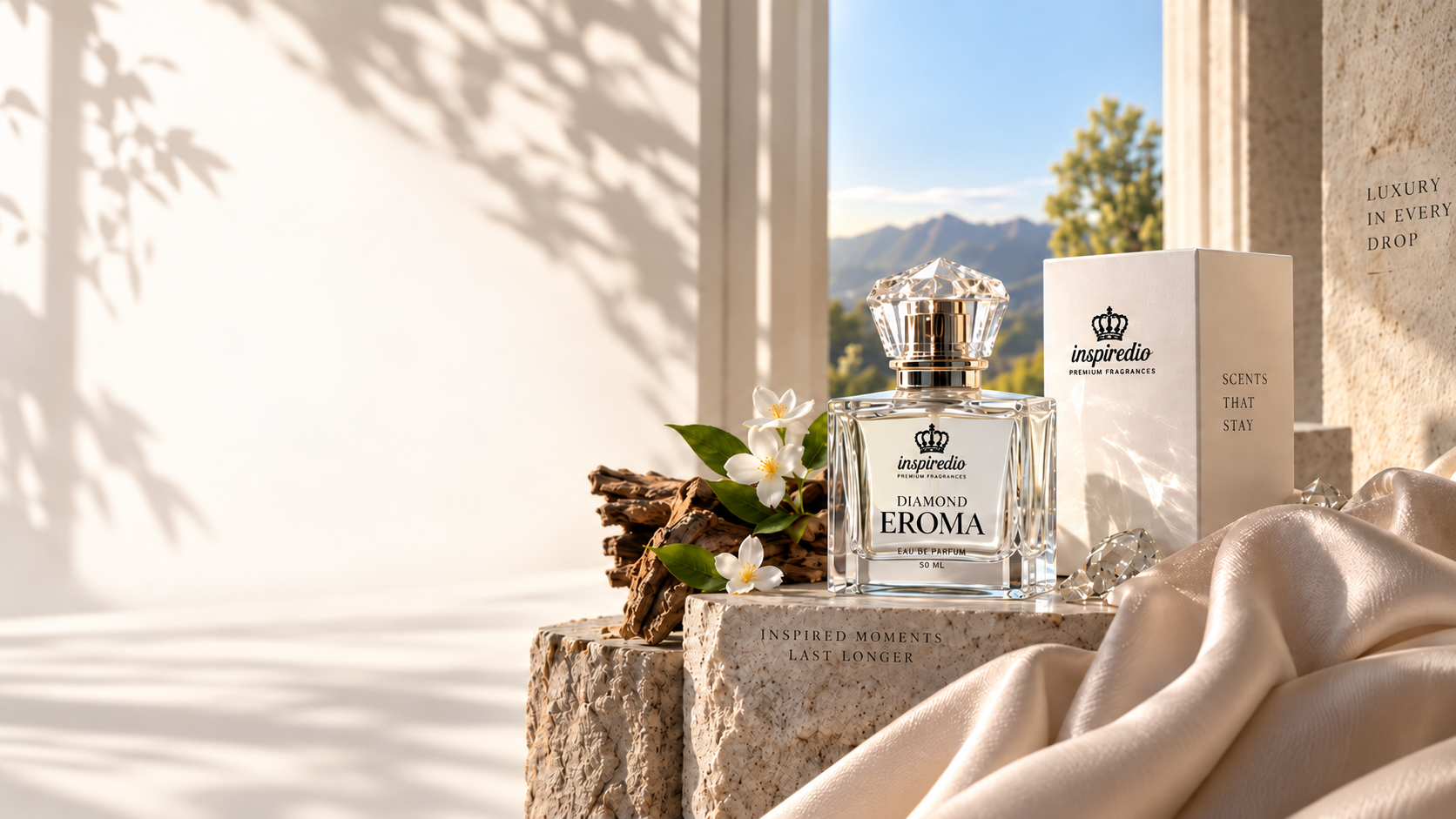 Inspiredio luxury fragrance hero banner 2